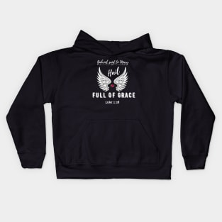 Hail Full Of Grace Kids Hoodie